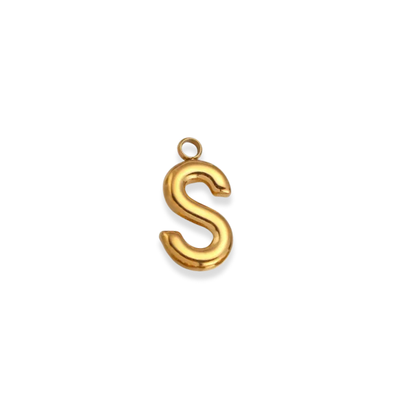 Latch & Lock Charm | Bubble Letter