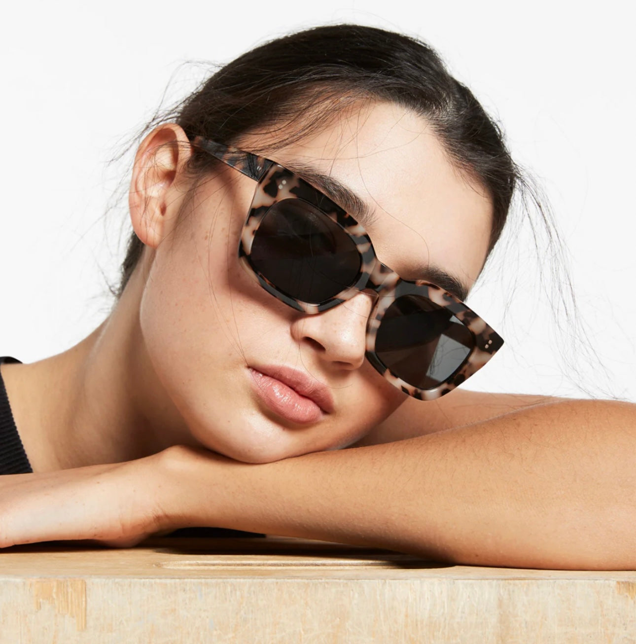 Antagonist Sunglasses | White Tort