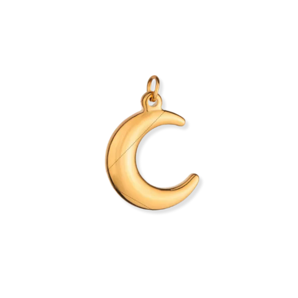 Latch & Lock Charm | Crescent Moon