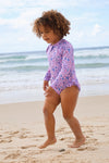 Zaelea | Surfsuit | Violet ~ Little Blooms