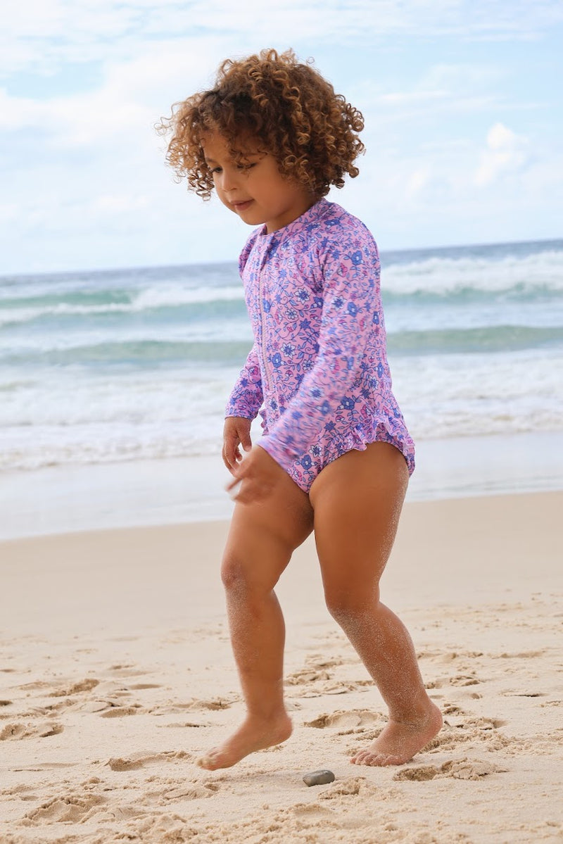 Zaelea | Surfsuit | Violet ~ Little Blooms