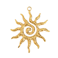 Latch & Lock Charm | Large Sun