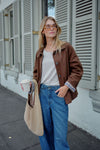 Pia Coat | Chocolate