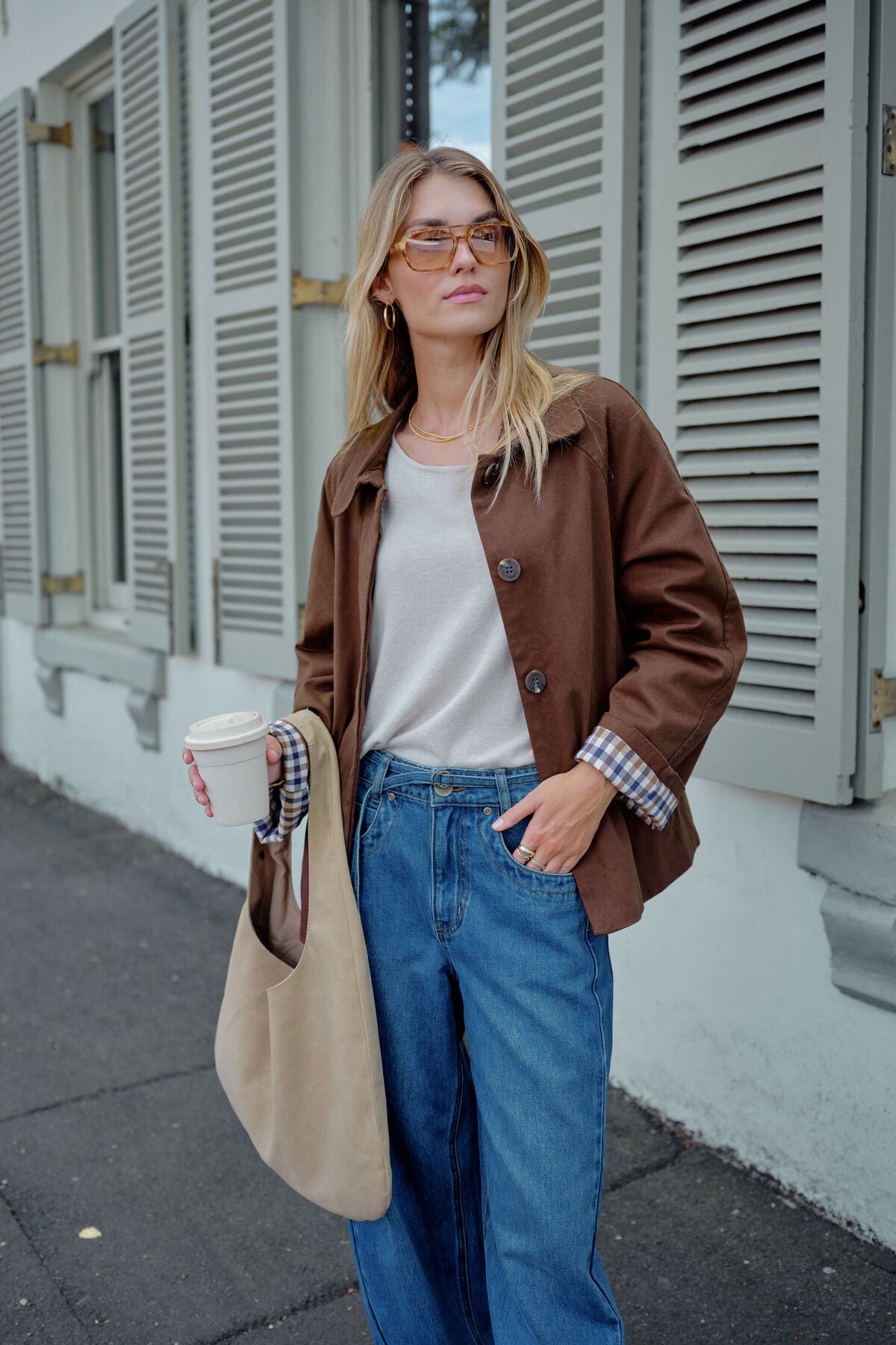 Pia Coat | Chocolate