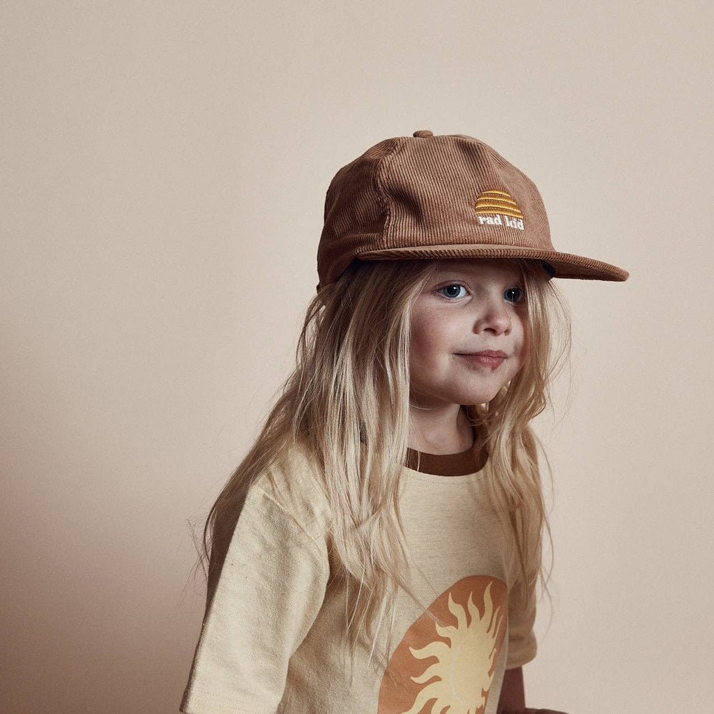Rad Kid Cord Cap - Tan: BABY