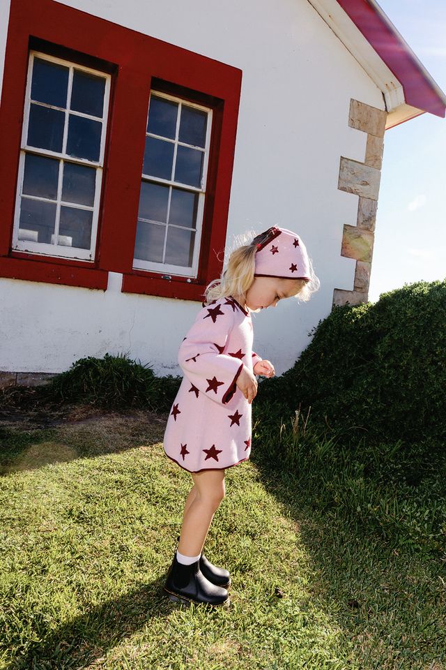 Star Dress | Soft Pink