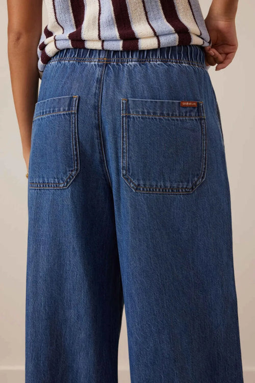 Angie Wide Leg Drawstring Pant
