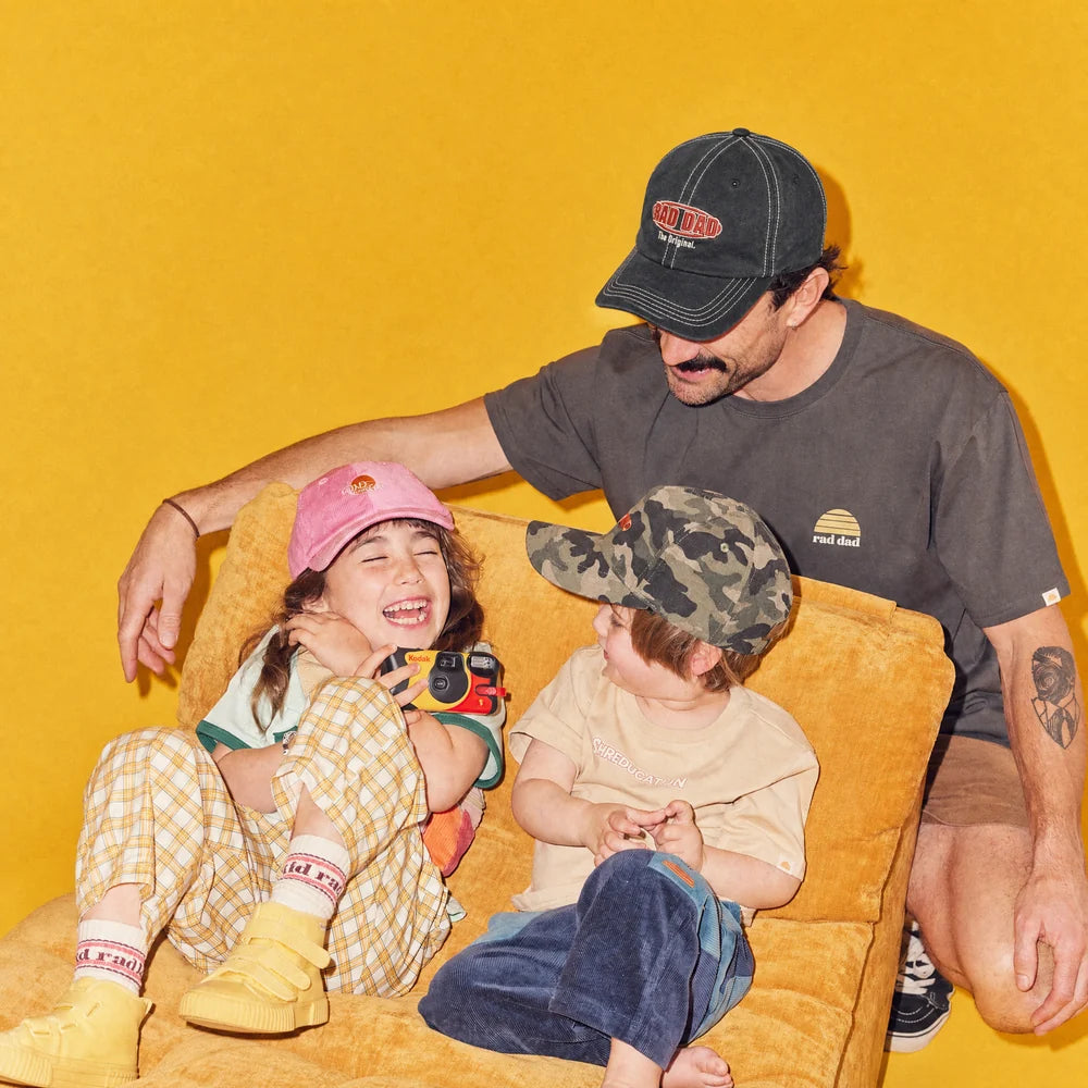 Rad Dad Redback Baseball Cap | Black
