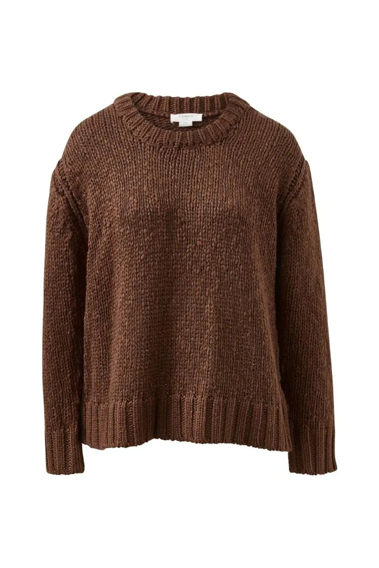 Sage Chunky Knit | Chocolate