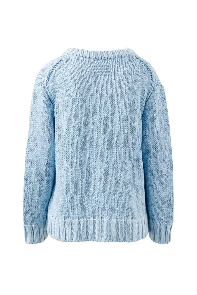 Sage Chunky Knit | Sky Blue
