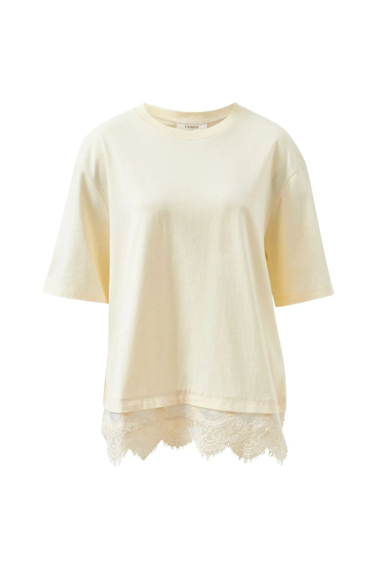 Lacey Tee | Marshmallow