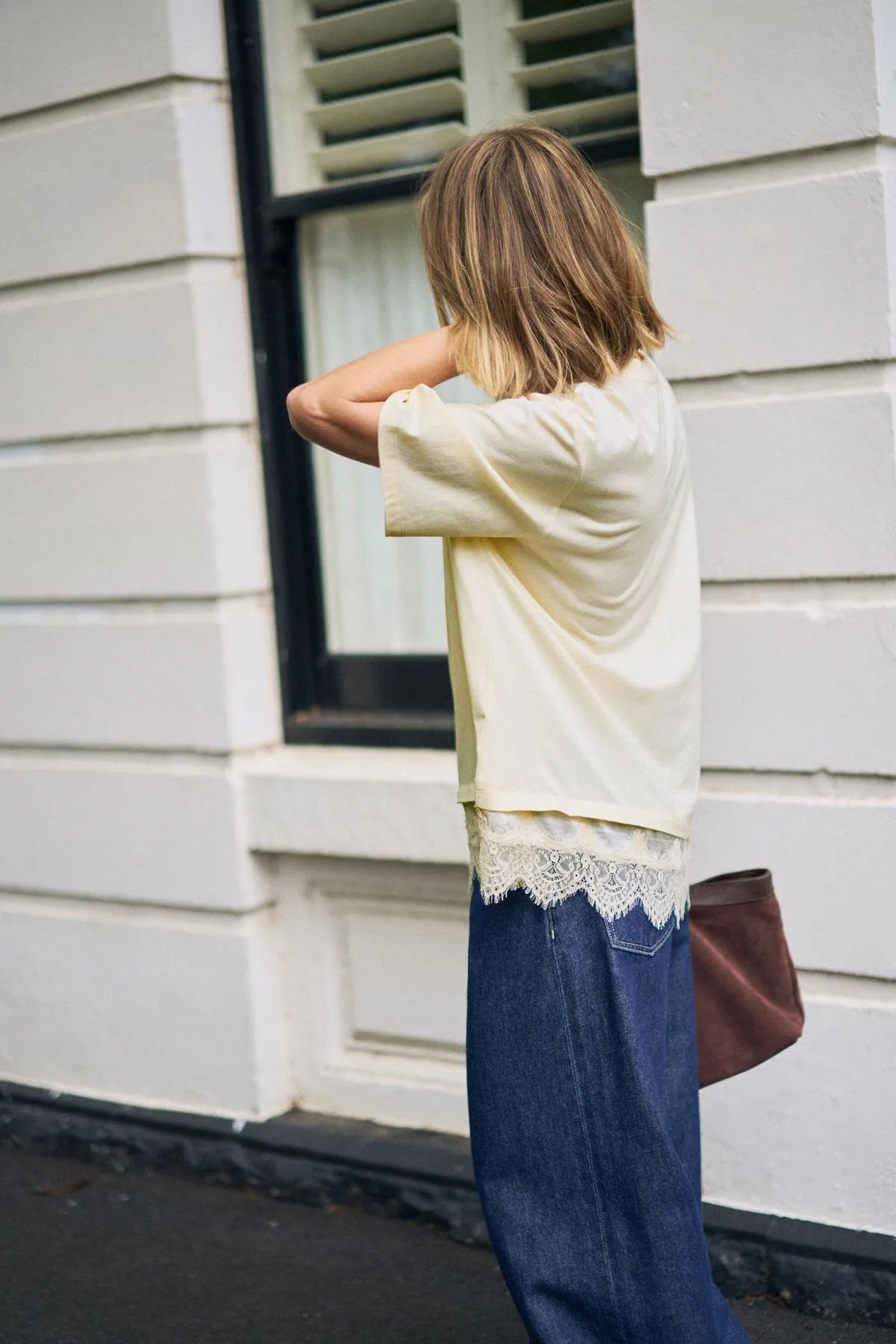 Lacey Tee | Marshmallow