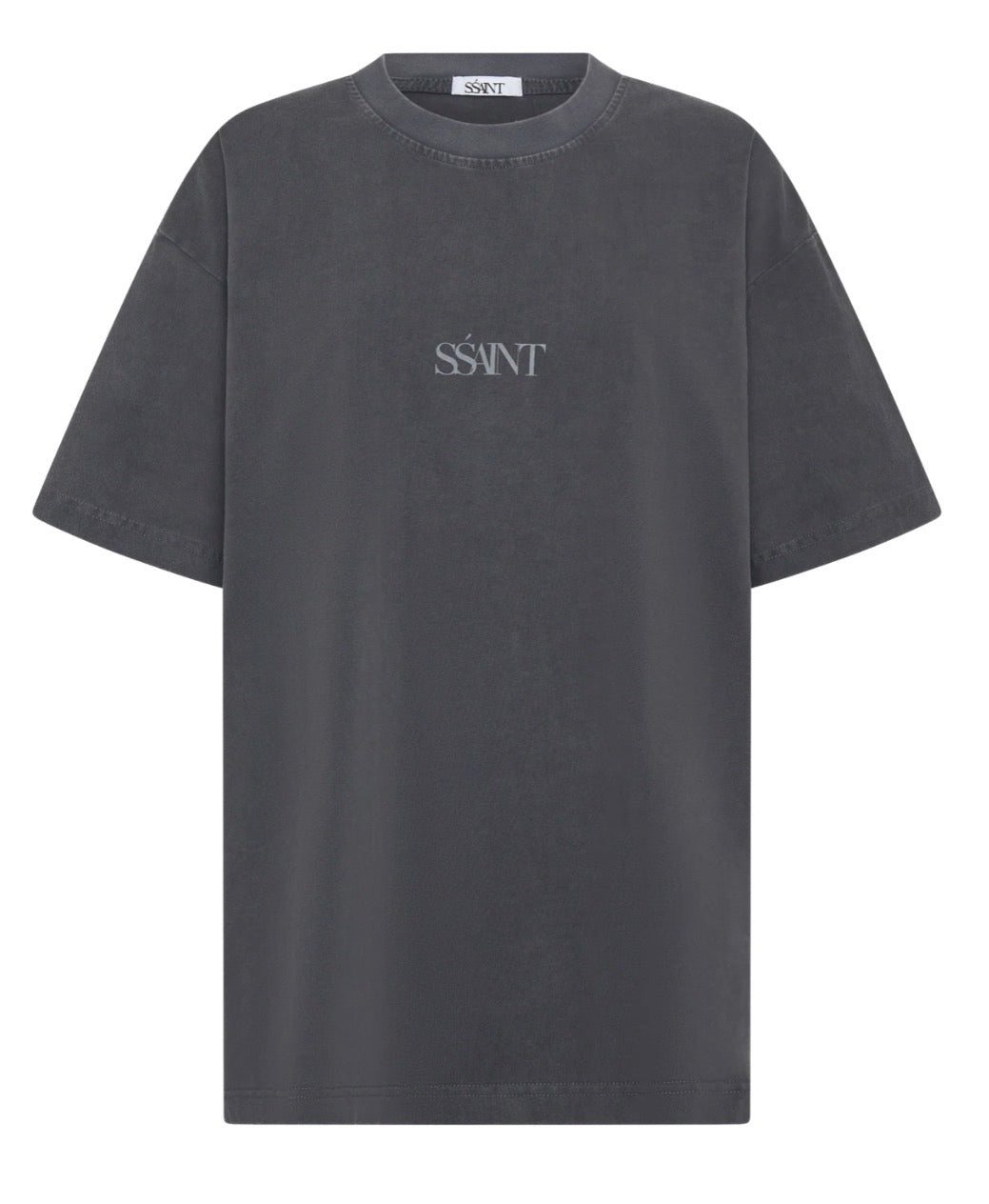 No Vacancy Tee | Charcoal Acid Wash