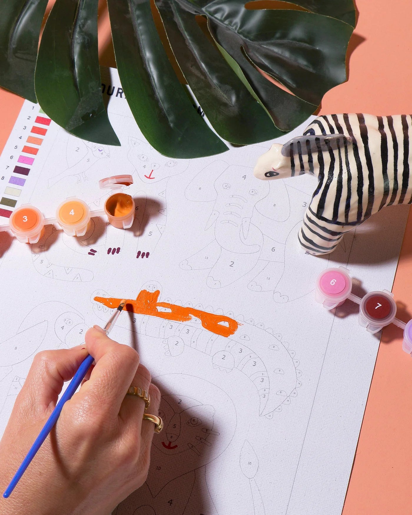 Kids Paint By Numbers | Little Safari