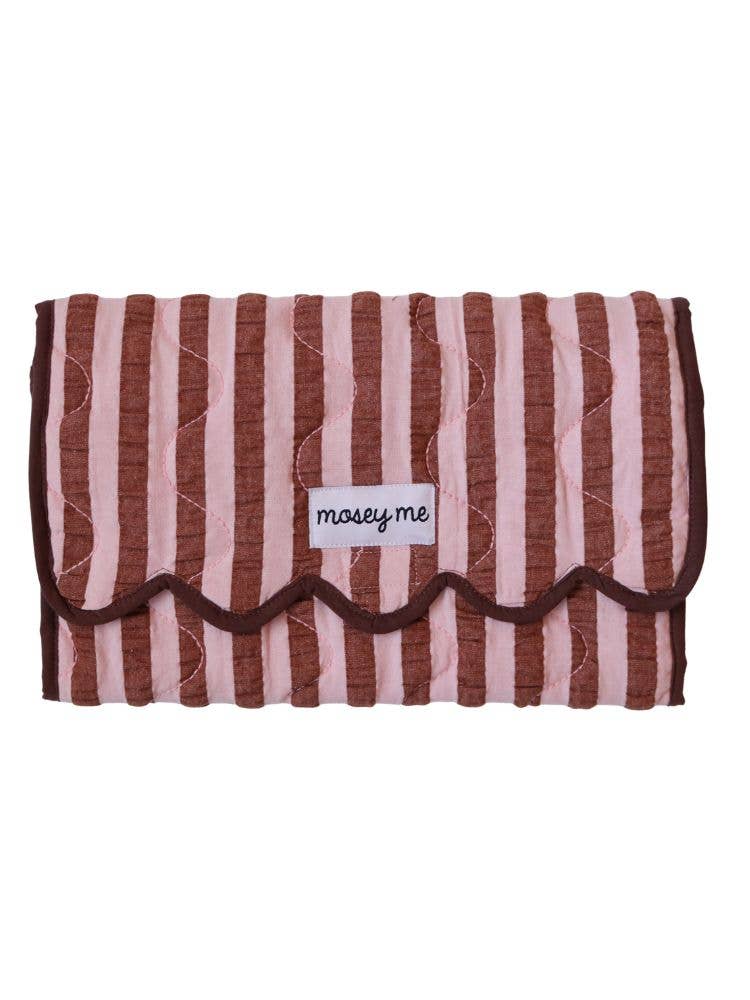 Seersucker Change Mat | Sundae