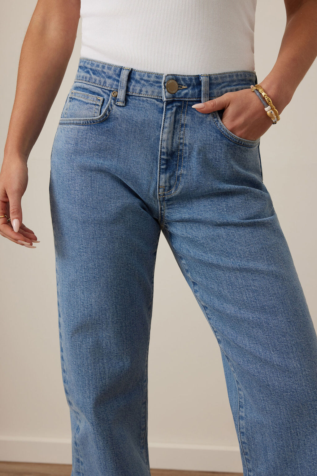Sydney Straight Leg Jeans | Vintage Blue