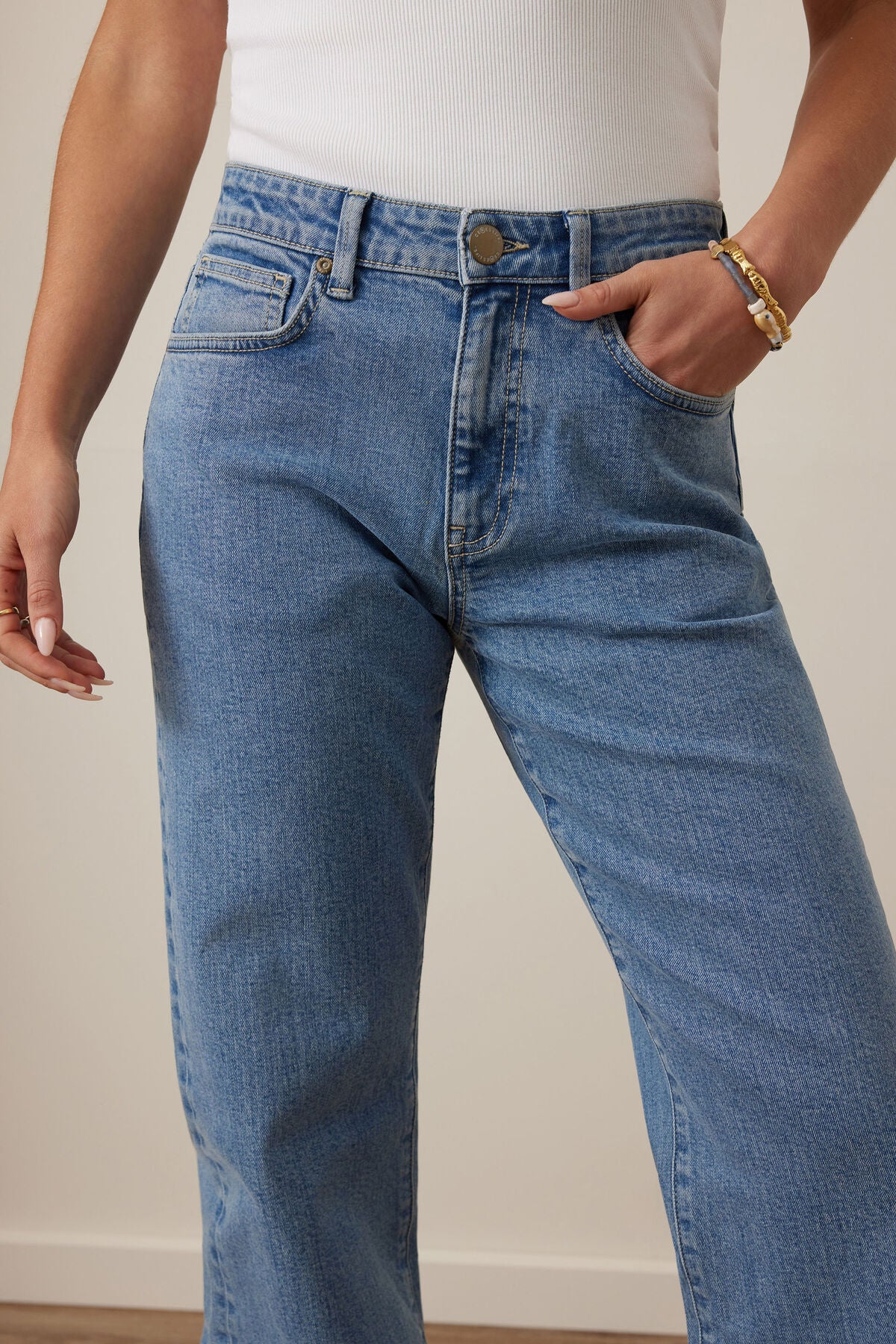 Sydney Straight Leg Jeans | Vintage Blue