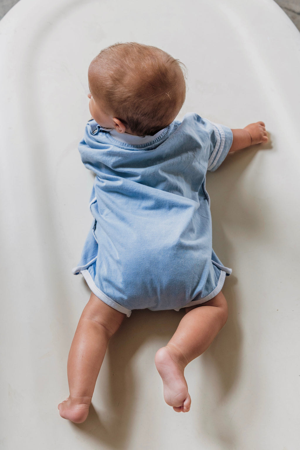 Tiny But Fiery Romper | Blue