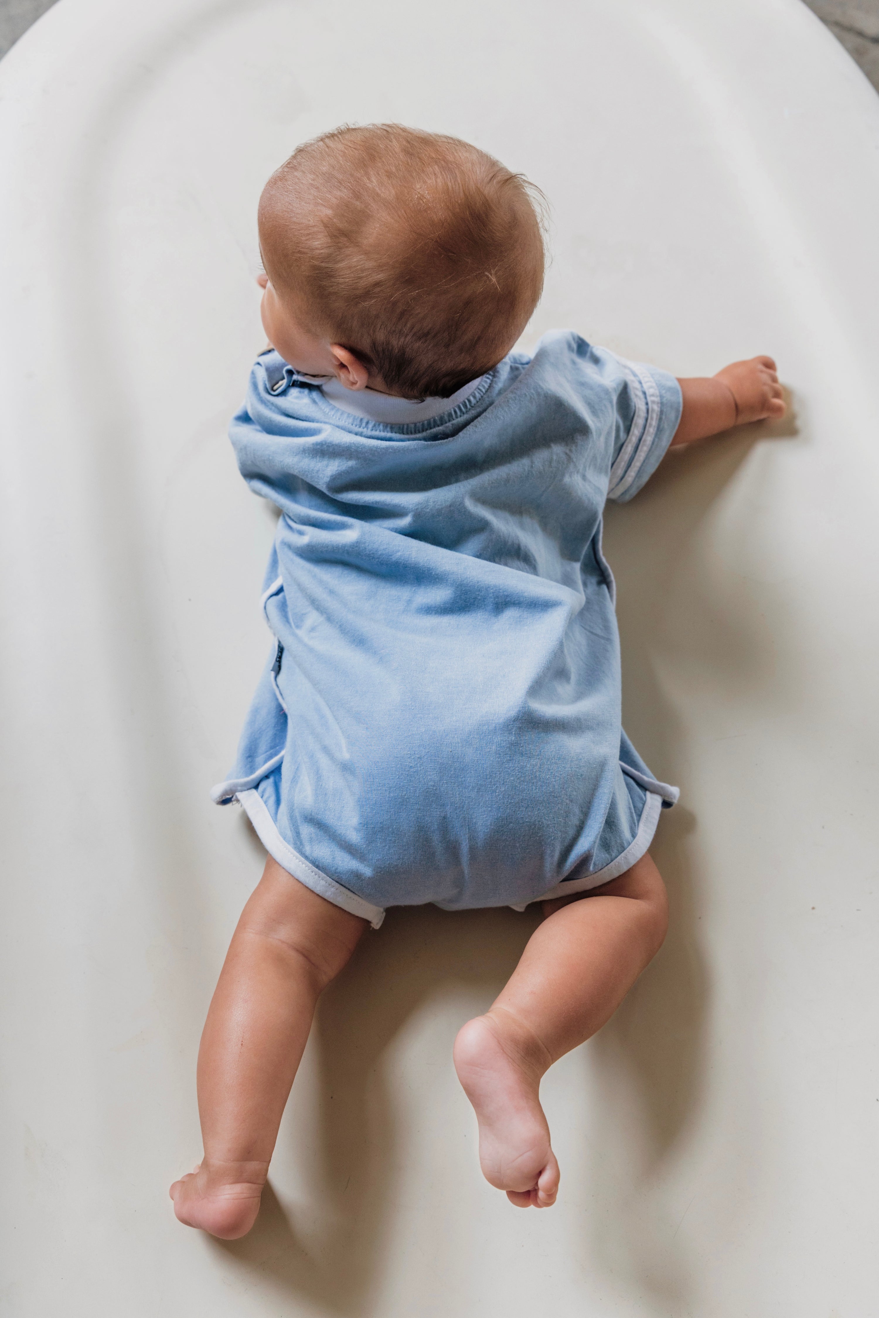 Tiny But Fiery Romper | Blue