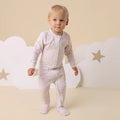 Organic Snuggle Sleepsuit Zip Footie | Stardust