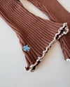 Cotton Knit Bell Pants | Bluebell