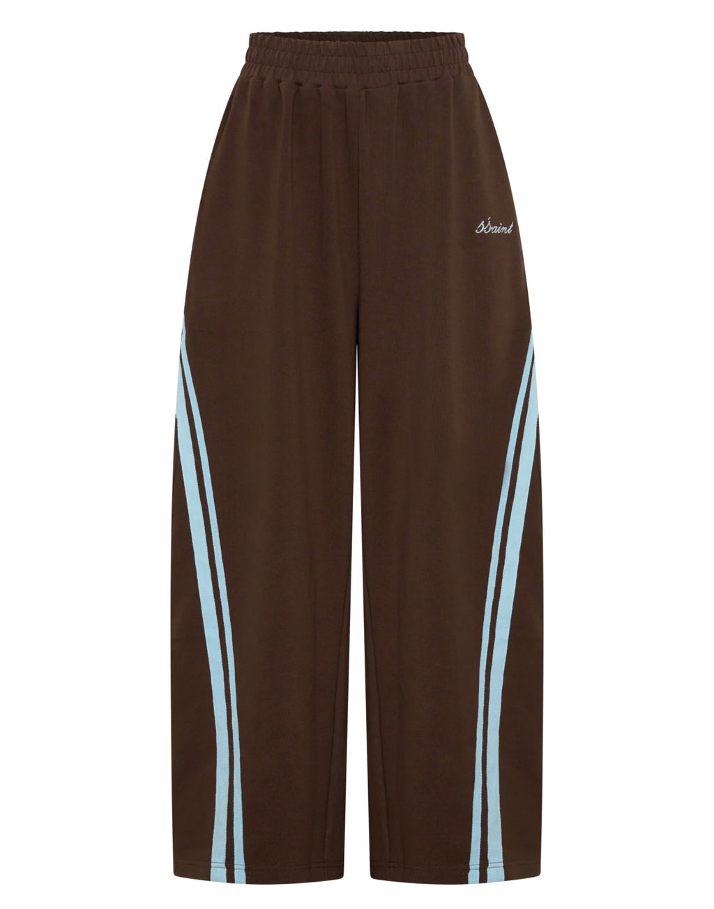 SSÀINT Barrel Trackpant | Blue & Brown