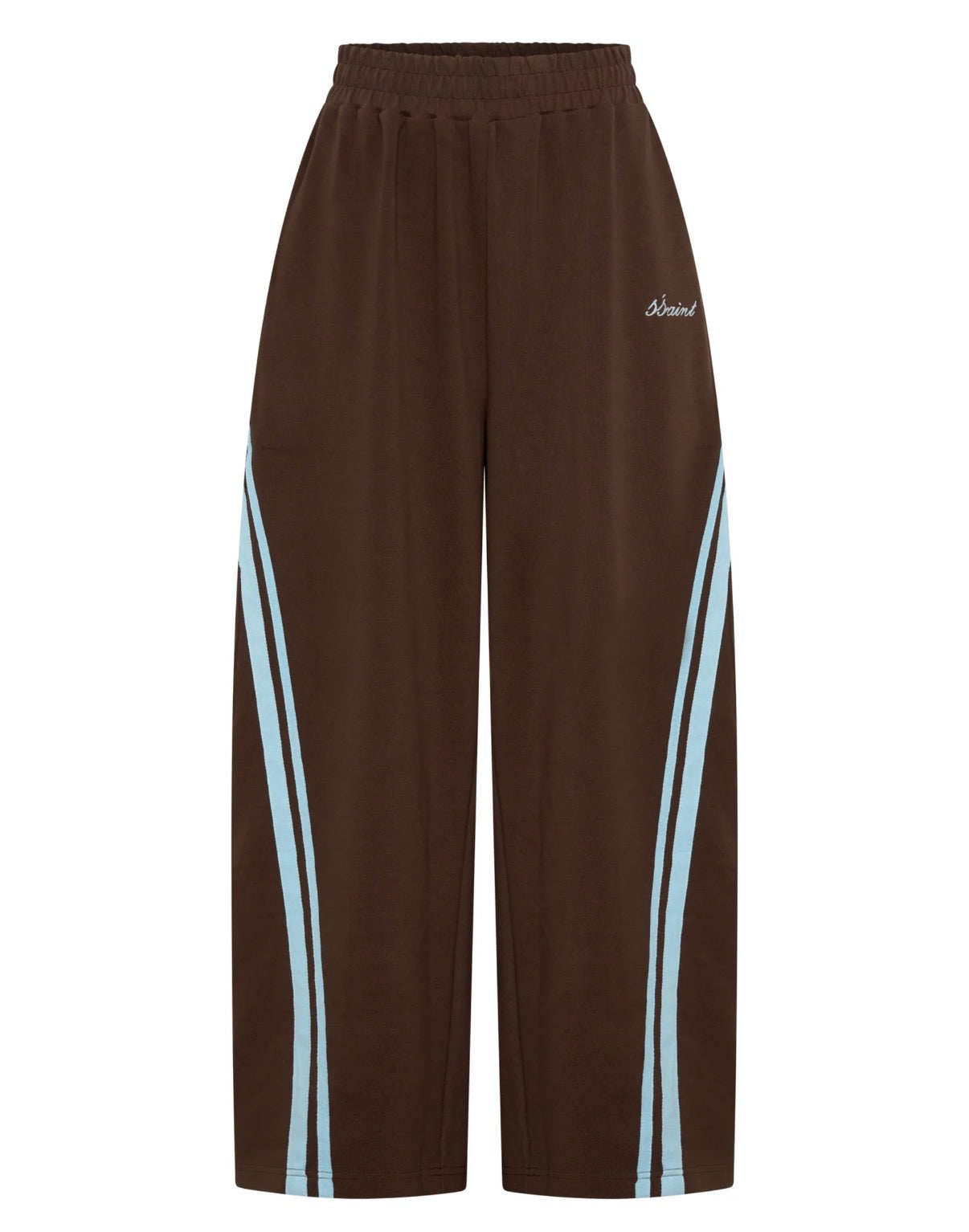 SSÀINT Barrel Trackpant | Blue & Brown