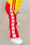 Heart Flares ✿ Fiery Red