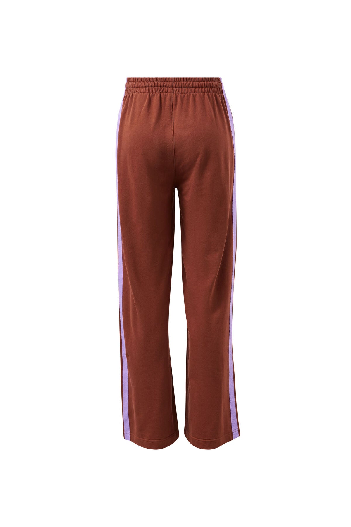 Gigi Wide Leg Terry Trackpant | Burnt Toffee