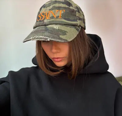 SŚAINT Camo Dad Cap