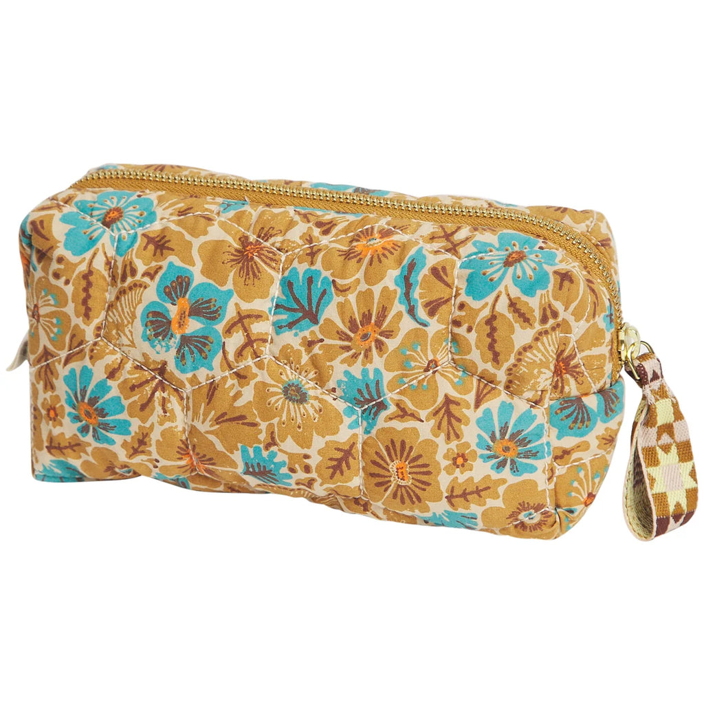 Magnolia Travel Pouch | Turquoise