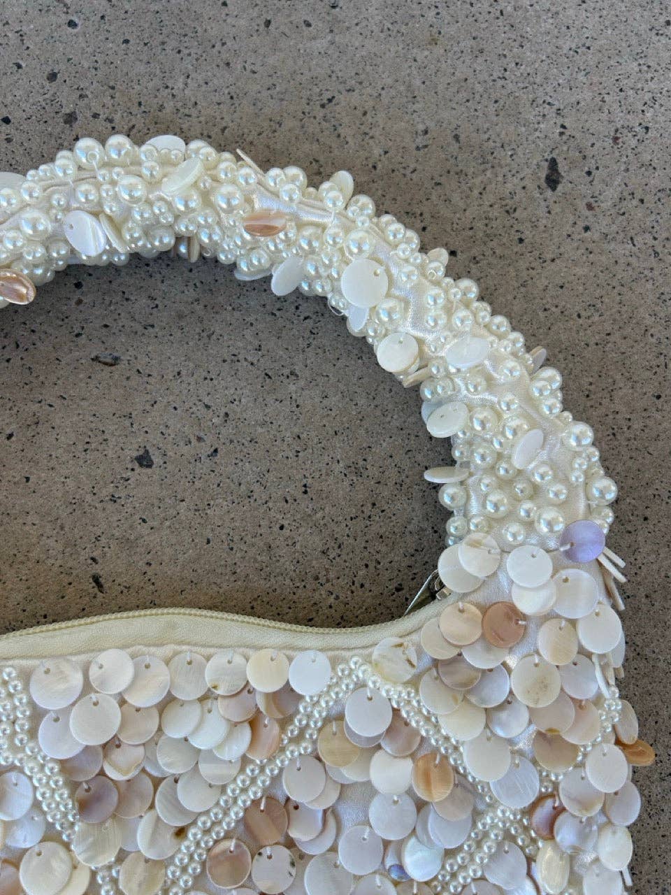 Isla Shell and Pearl Bag