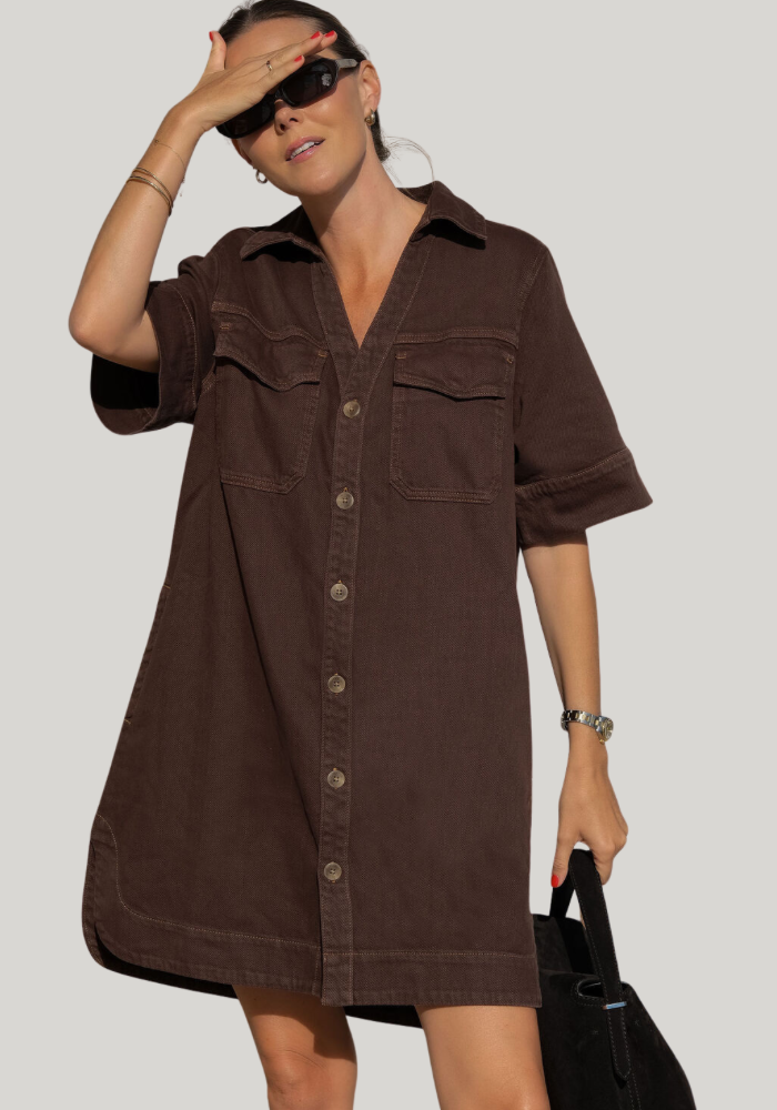 Sammy Relaxed Shirt Dress