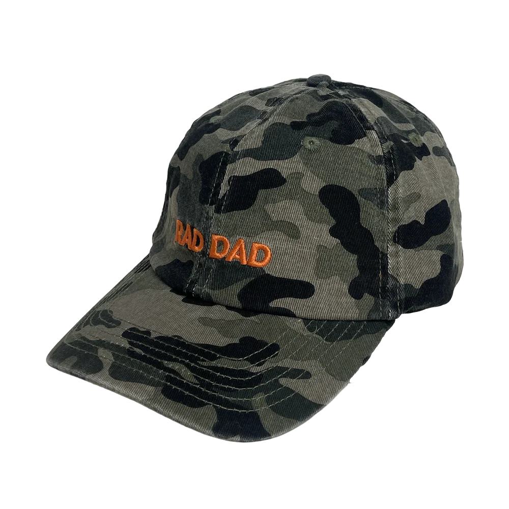 Rad Dad Unstructured Baseball Cap | Camo
