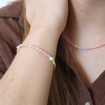 Twirl For Miles - Bracelet: Gold Stainless Steel / Kids Bracelet 14-17cm