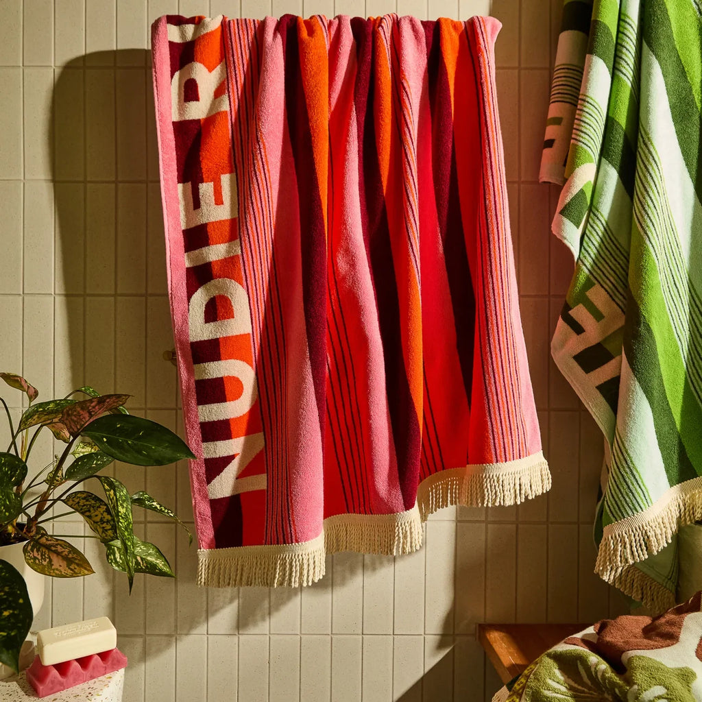 Jude Nudie Bath Sheet | Dahlia