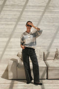 Core Wide Leg Jean | Washed Black