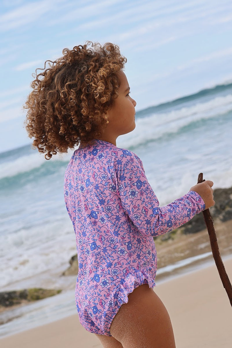 Zaelea | Surfsuit | Violet ~ Little Blooms