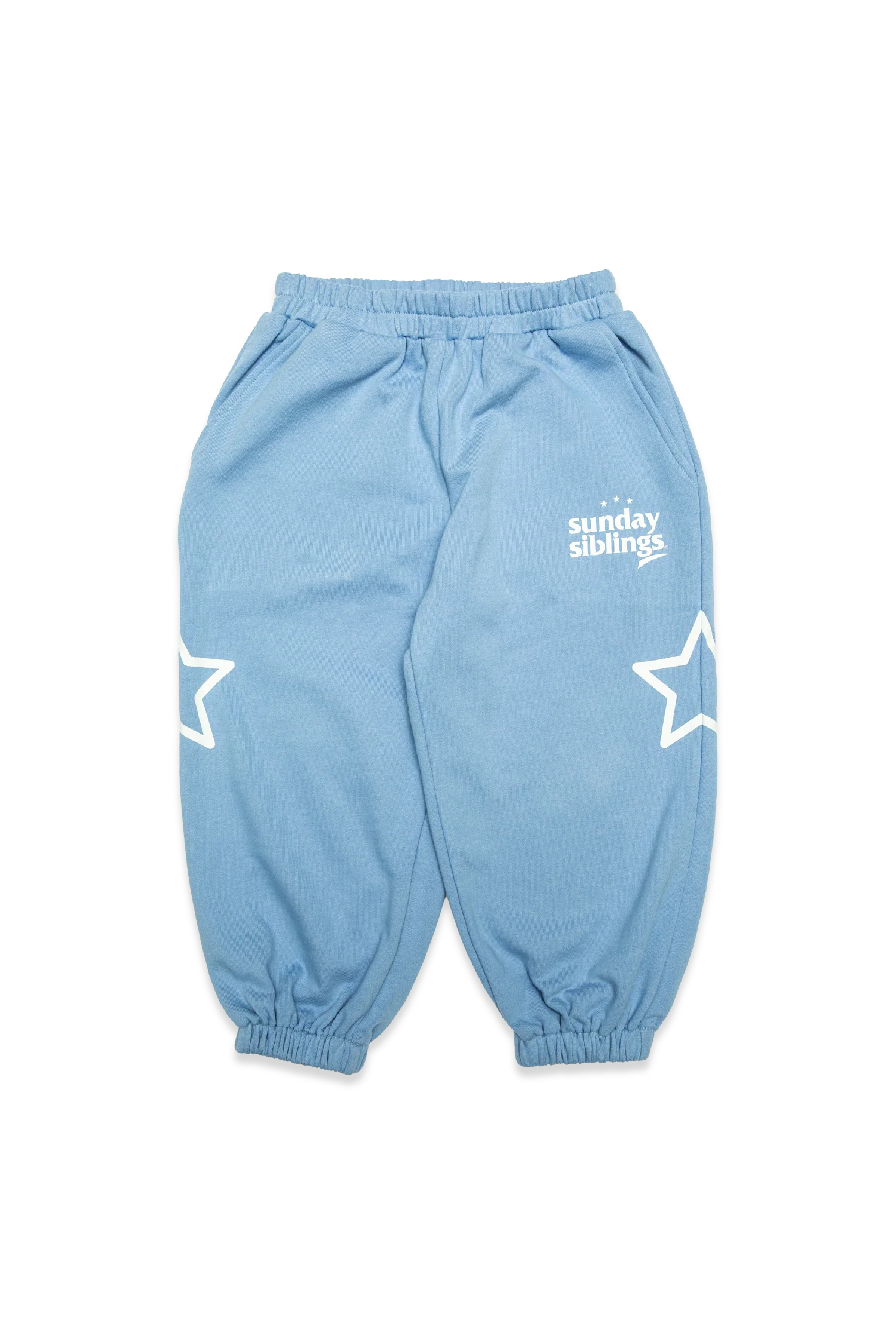 Blue Track Pants | Siblings Set