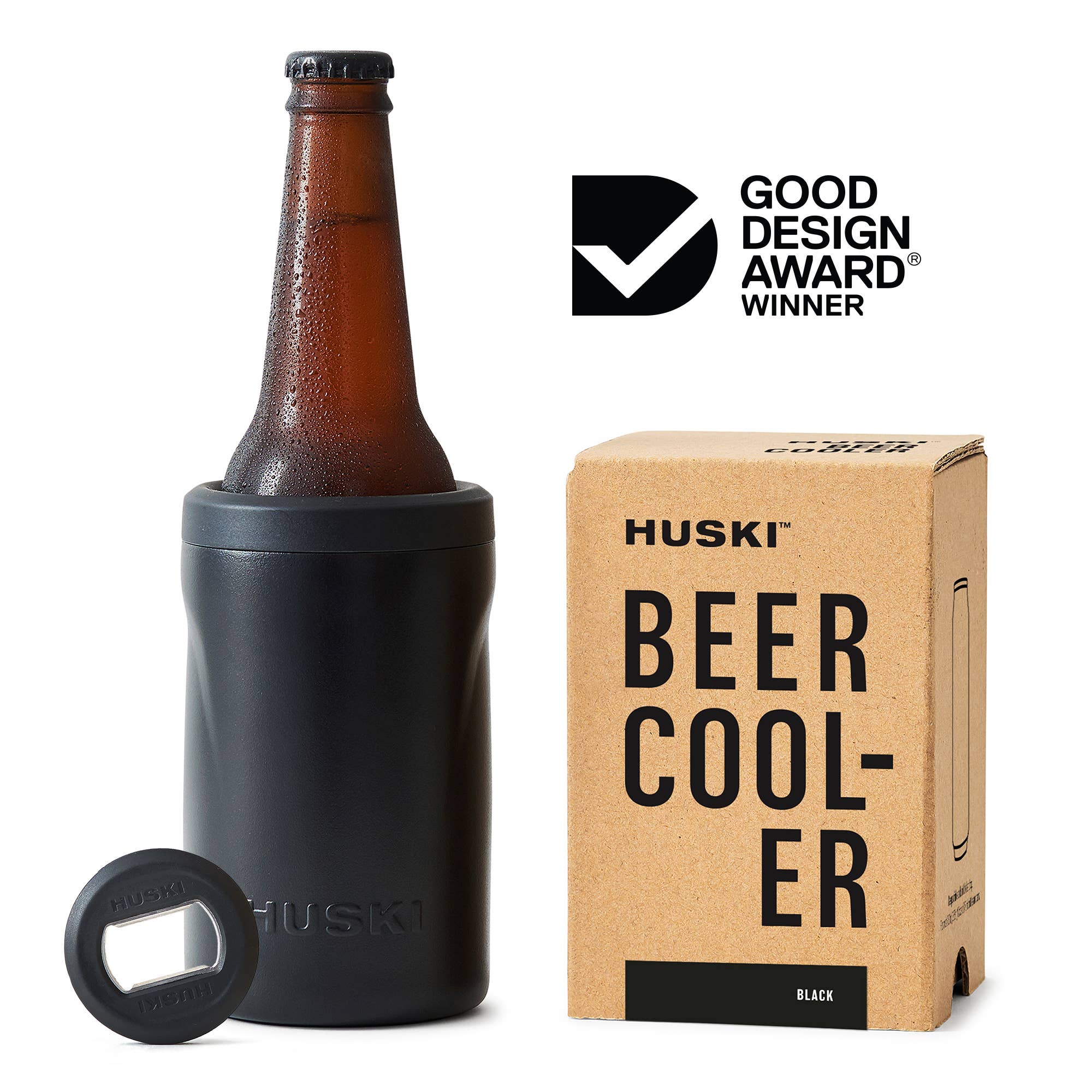 Huski Beer Cooler 2.0 | Black