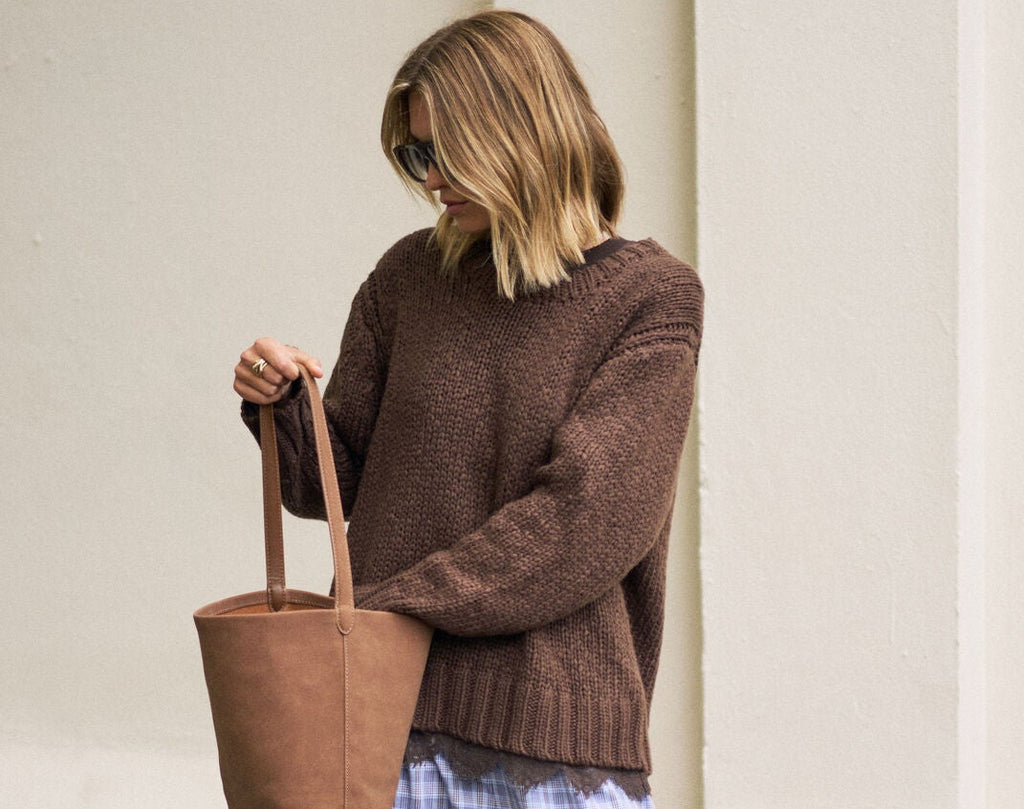 The Lounge Pant | Blue & Choc Check