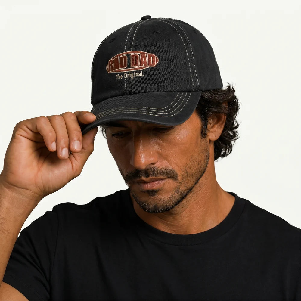 Rad Dad Redback Baseball Cap | Black