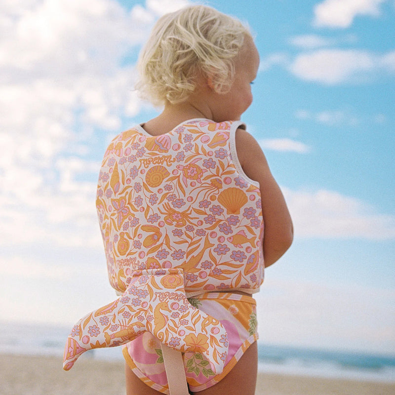 KIDS SWIM VEST 2-3 - OCEAN MAGIC