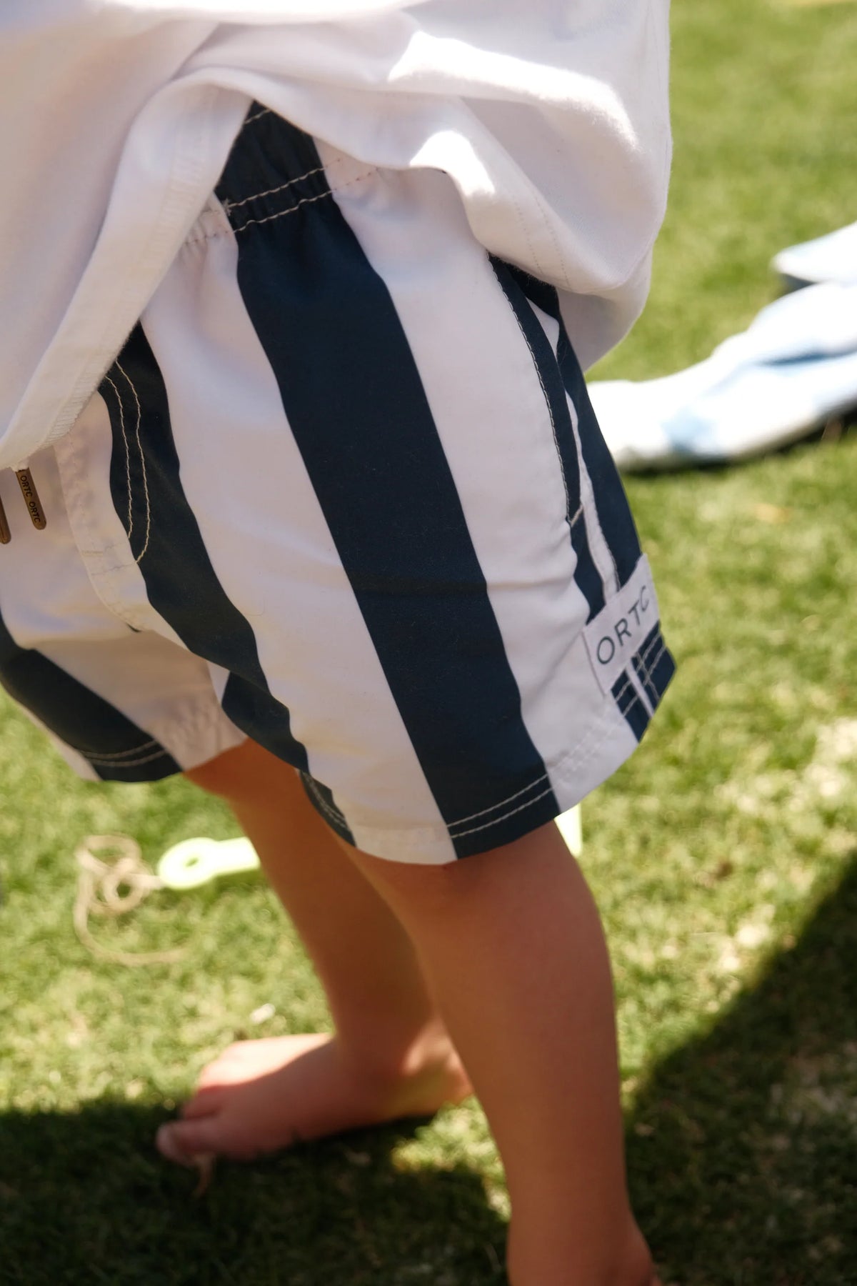 {Coming Soon} Jnr Portsea Navy Swim Shorts