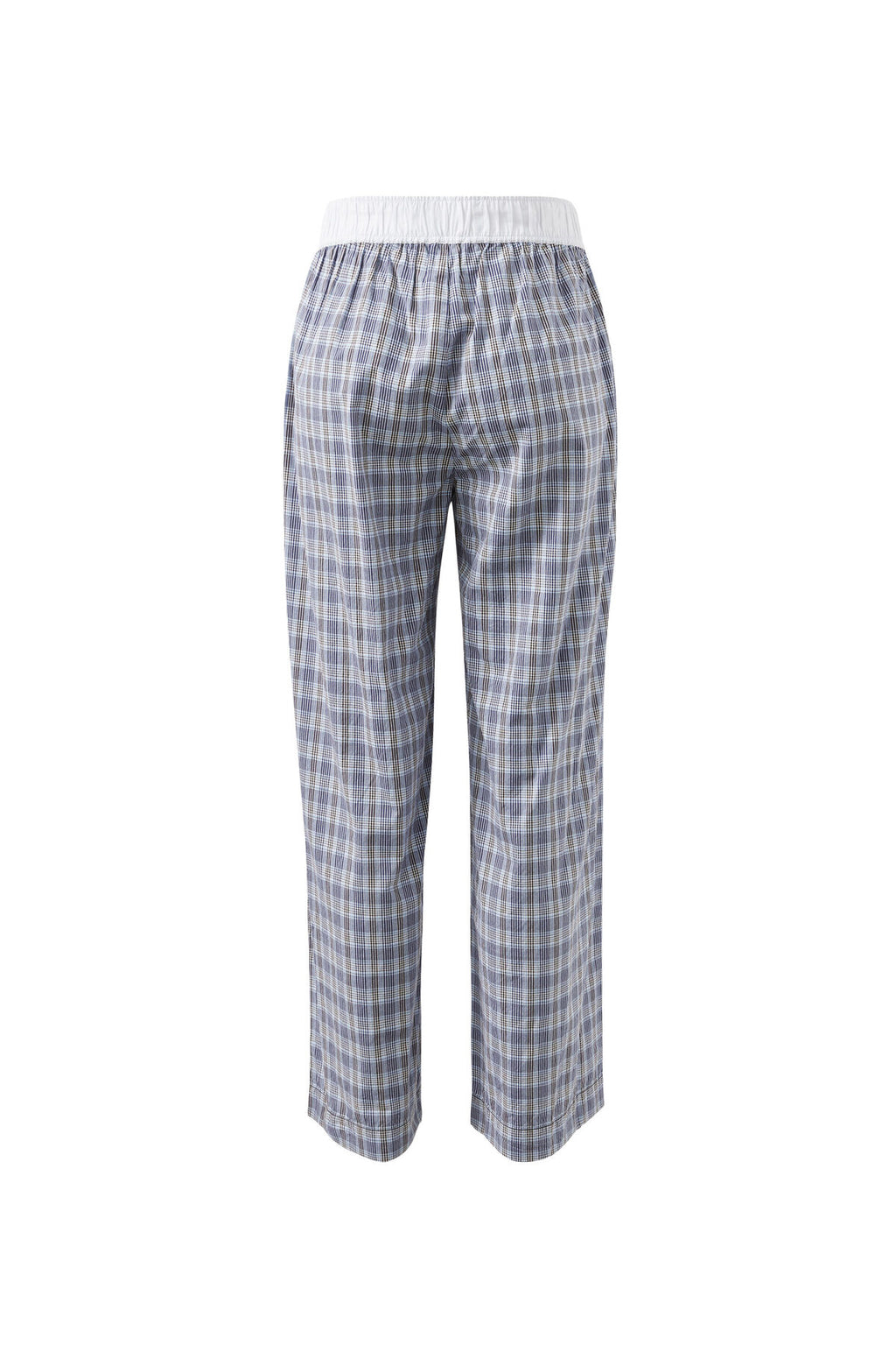 The Lounge Pant | Blue & Choc Check