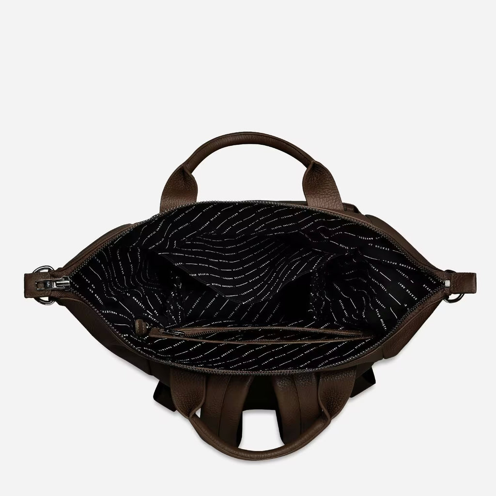 Comes in Waves Bag - Cocoa