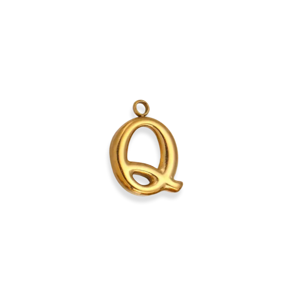 Latch & Lock Charm | Bubble Letter