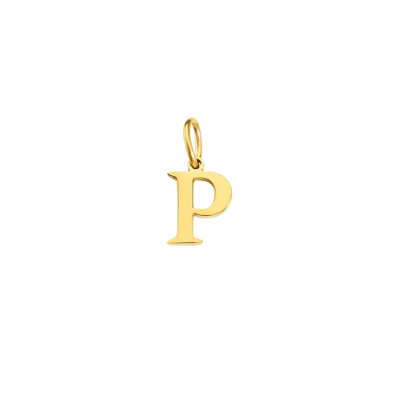 Latch & Lock Charm | Classic Letter