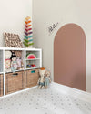 Magic Playwall | Arch Magnetic Wall Decal for Kids: Caramel