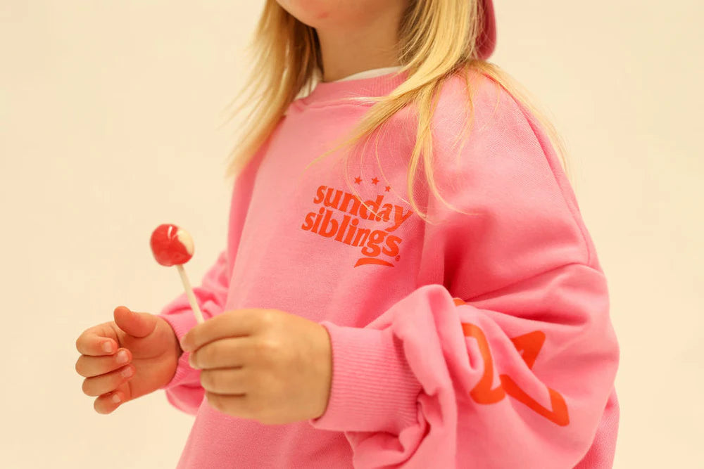 Pink Sweater | Siblings Set